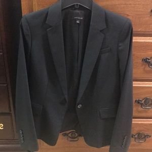 Like new black single button blazer